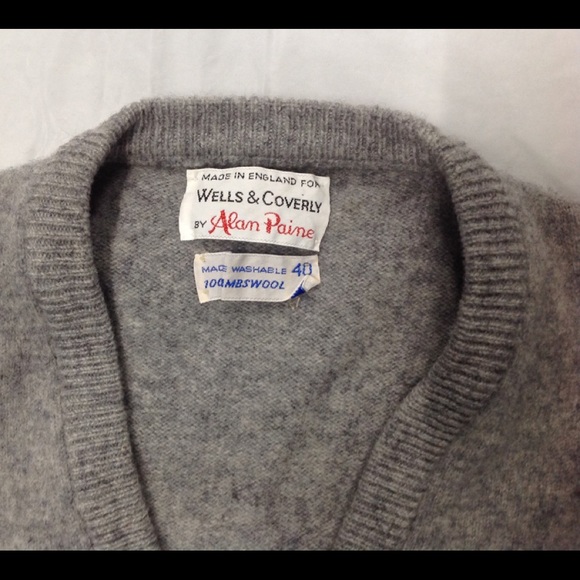 Men's 100% LAMBSWOOL VEST GREAT CONDITION SIZE 40 - Picture 3 of 5